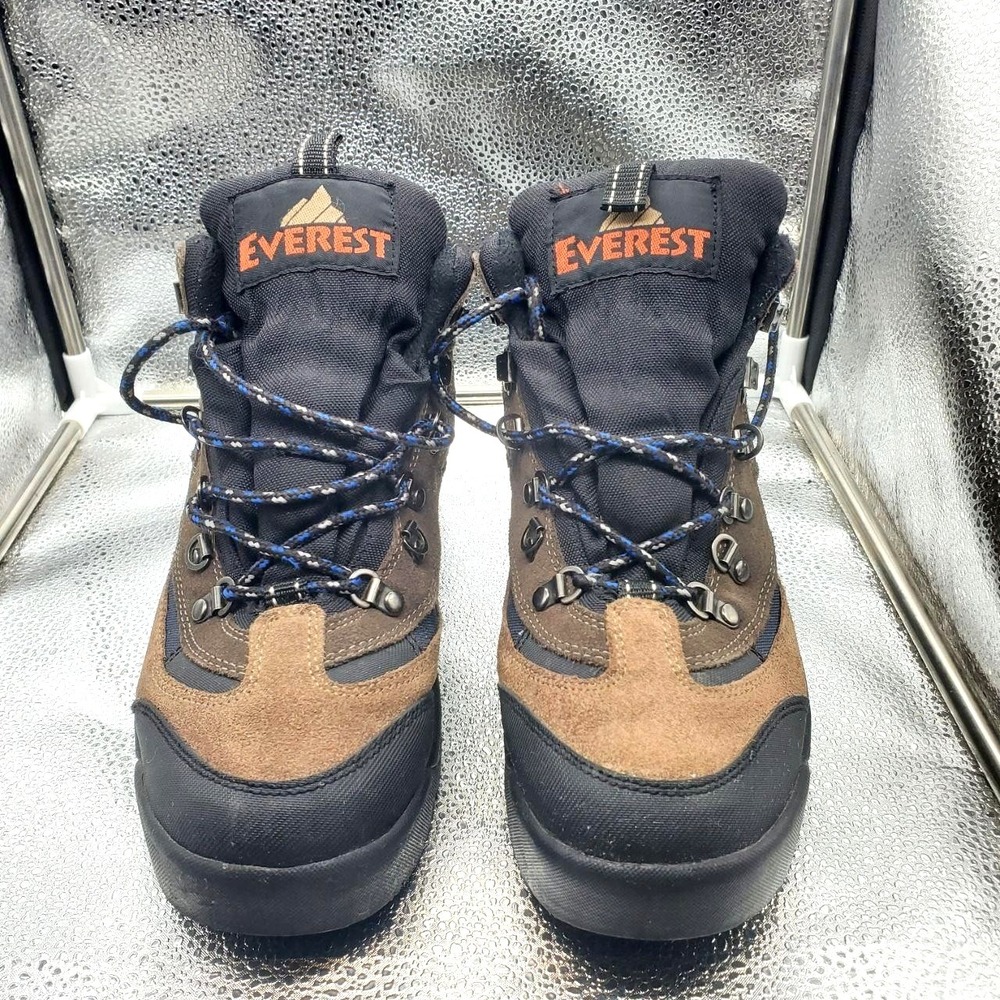 Everest Hiking Snow Ankle Boots Mens Size 11 Brown Lace Up Outdoor Trekking Gorp